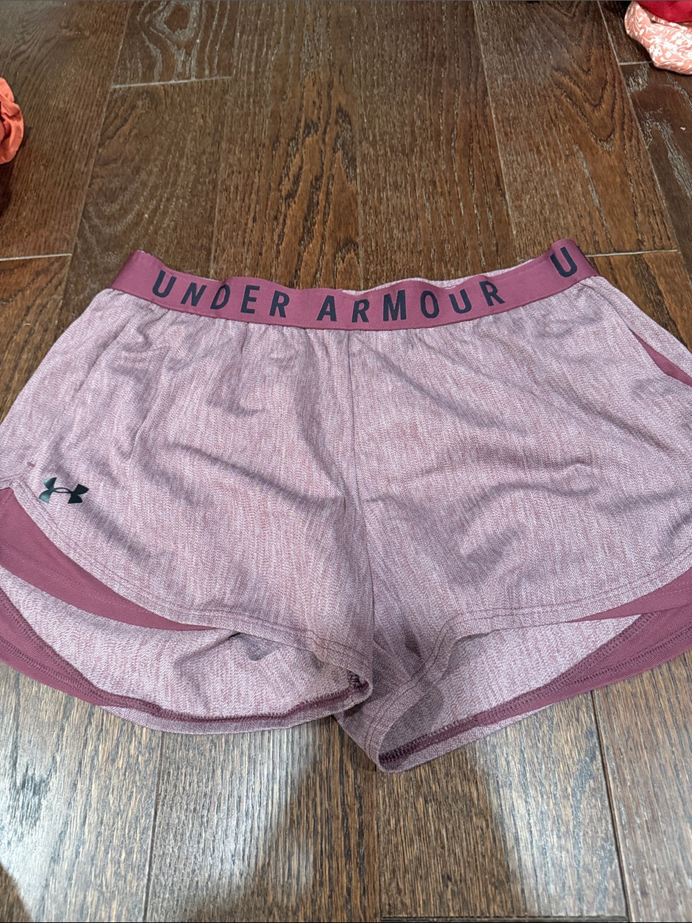 Under Armour Women’s Maroon Heather Athletic Shorts